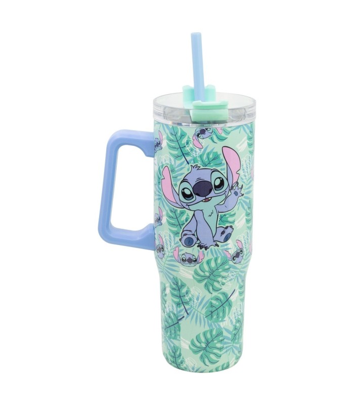 Caneca Termo XL Aço Inoxidável 920 ml Stitch Aloha
