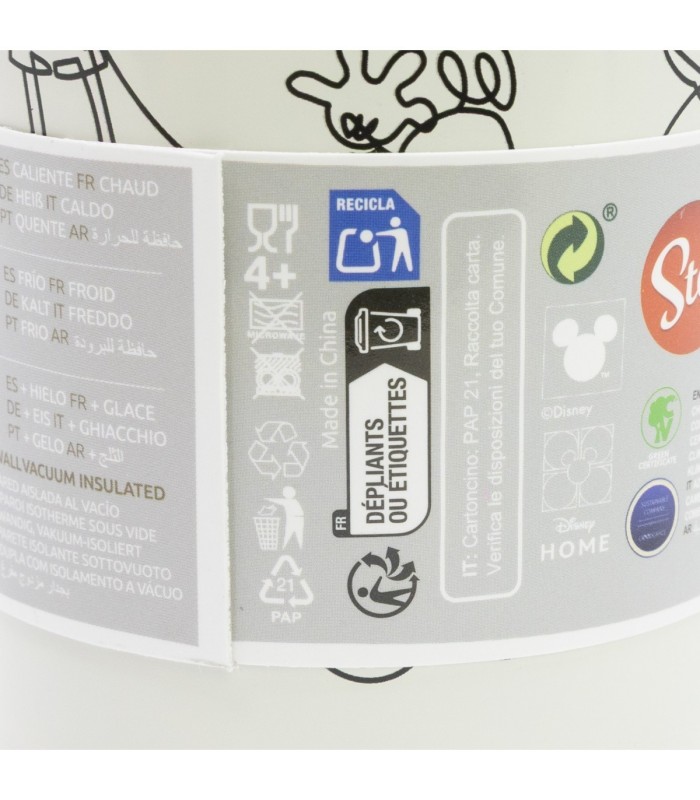 Copo Térmico Inox 770 ml Mickey Mouse