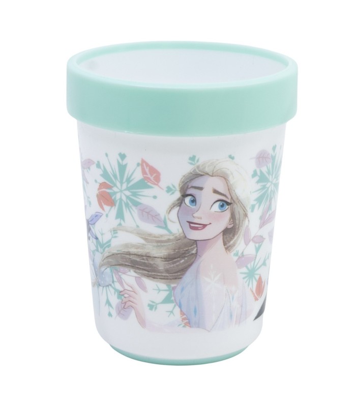 Copo Antideslizante Premium Bicolor 260 ml Frozen