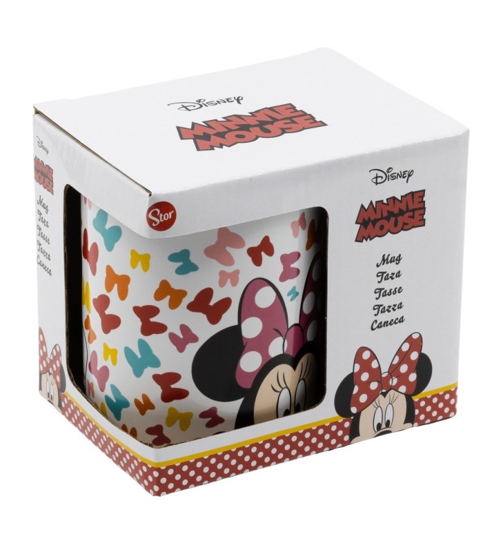 Caneca Cerâmica 325 ml Minnie Mouse So Edgy Bows