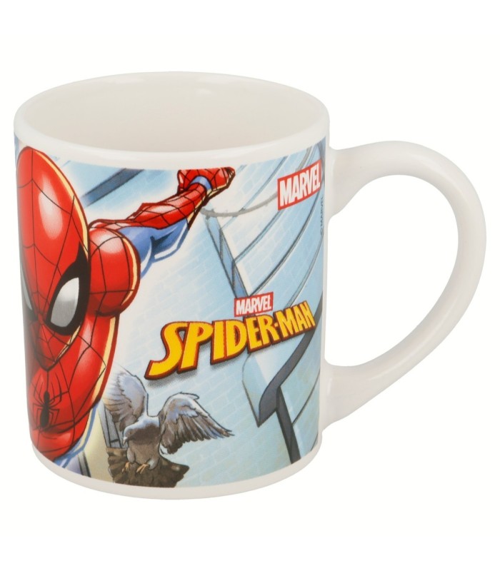 Conjunto de Cerâmica Spiderman (Prato, Tigela, Caneca) em Caixa