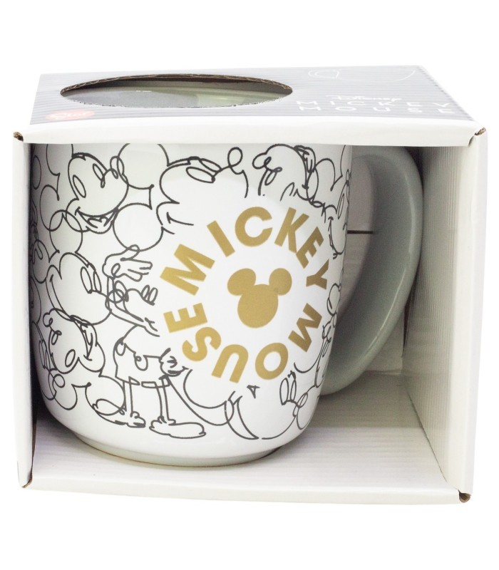Caneca Cerâmica Elite 380 ml Mickey Mouse – Caixa de Presente