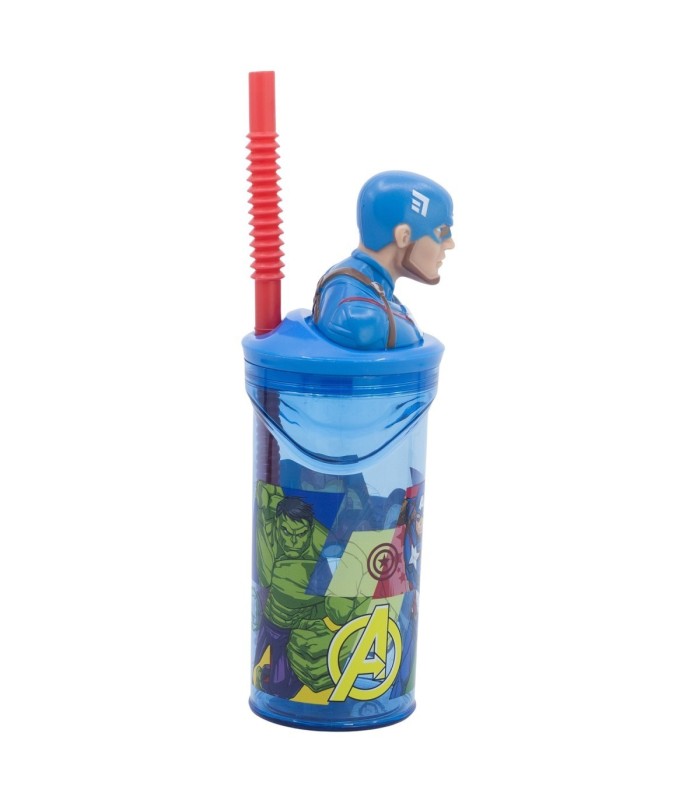 Caneca 3D 360 ml Avengers – Capitão América