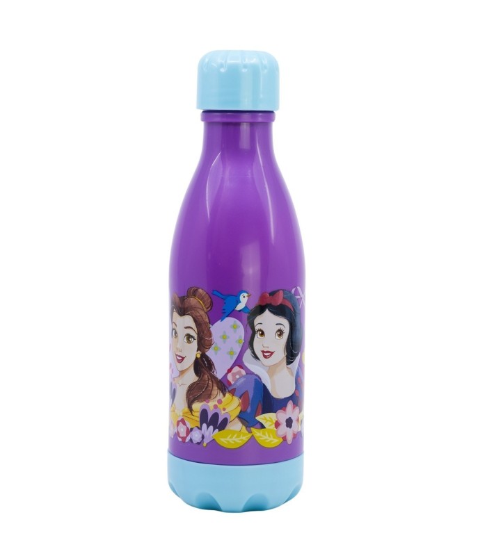 Garrafa PP Infantil 560 ml Princesas – Coração Corajoso
