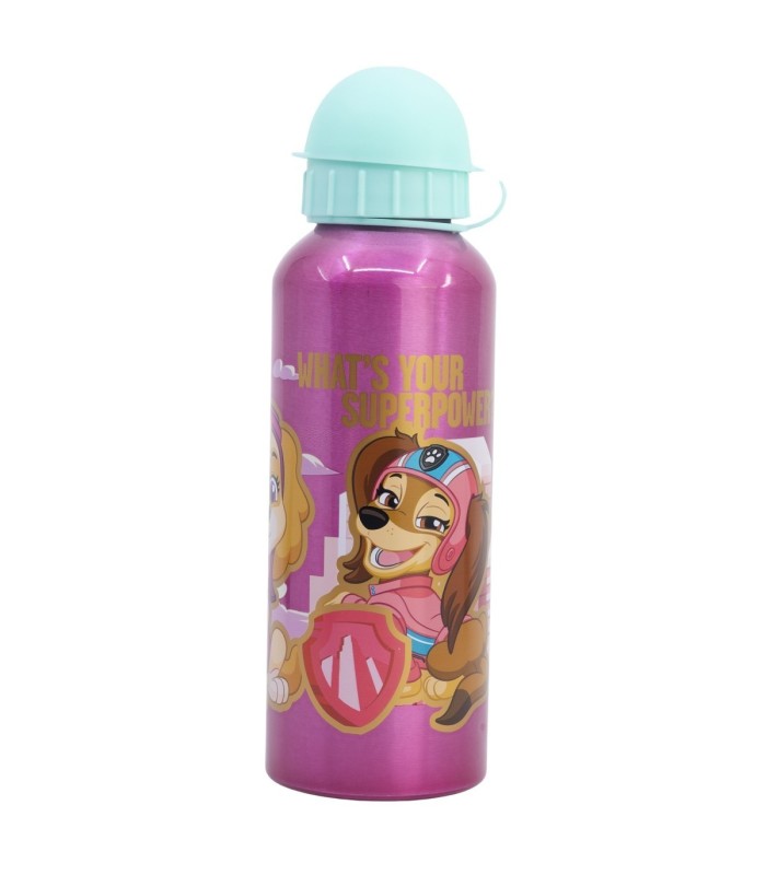 Garrafa de Alumínio 530 ml Patrulha Canina Girl Superpoderes