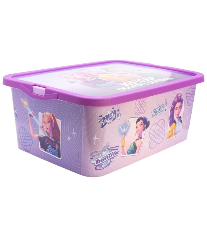 CAIXA CLICK 13 L KPOP VIOLET HUNTRIX – Demon Hunters