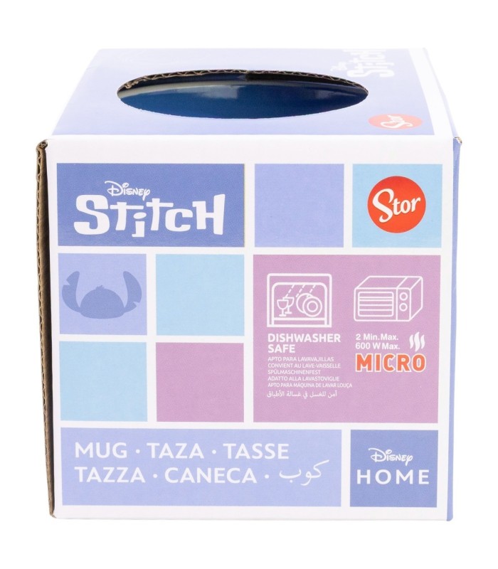 Caneca Cerâmica Elite 380 ml Stitch Aloha em Caixa de Presente