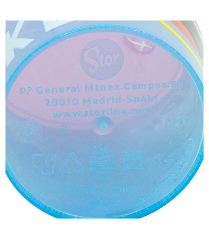 Conjunto 4 Copos Mickey Mouse 285 ml com Palhinha