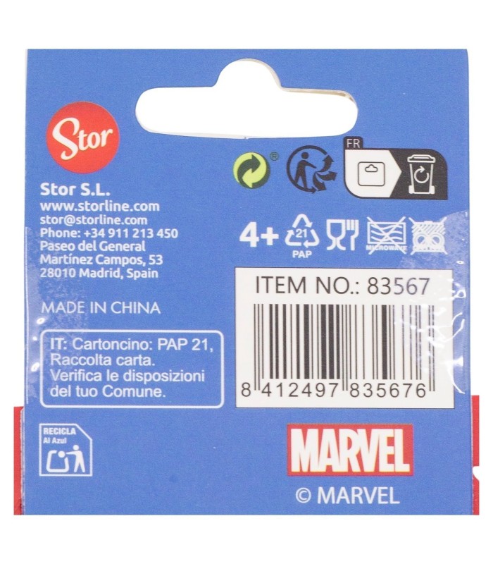 Conjunto 4 Sacos com Fecho Zip Spider-Man Moving Target