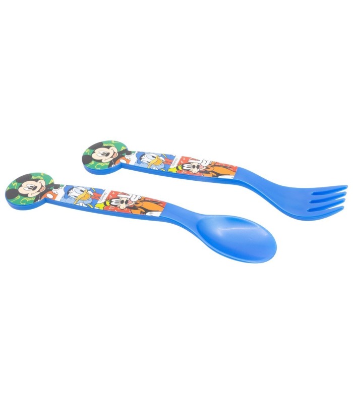 SET DE 2 CUBERTOS MICKEY MOUSE (COLHER E TENEDOR)