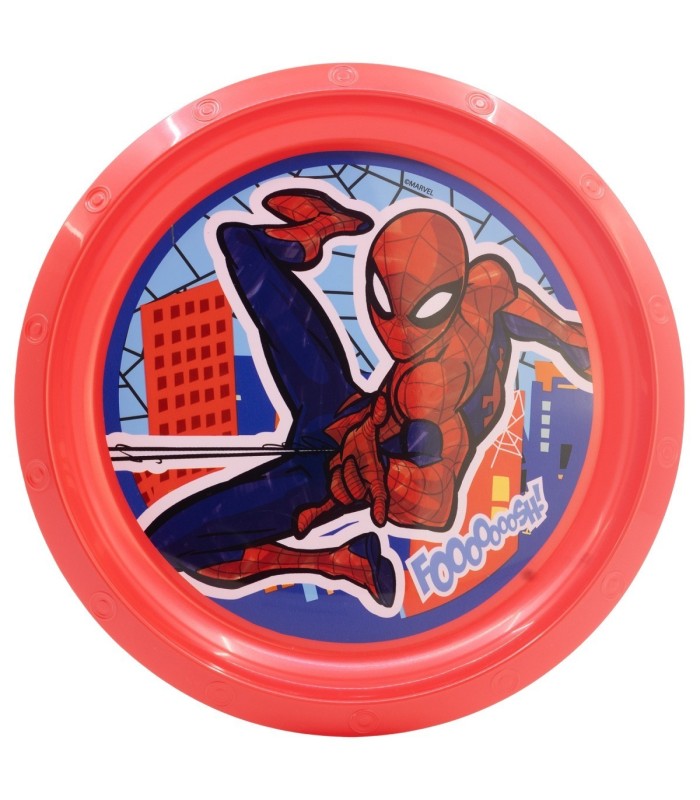 Prato Reutilizável Spiderman - Mob Rules