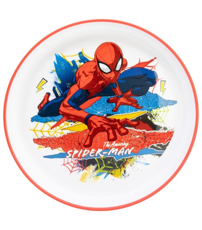 Prato Antideslizante Premium Bicolor Spider-Man