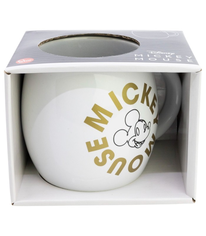 Caneca Cerâmica Globe 380 ml Mickey Mouse