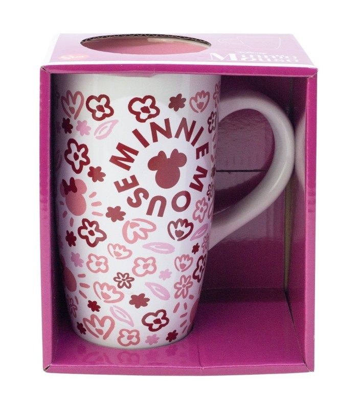 Caneca Cerâmica Latte 695 ml Minnie Mouse Cherrylicious