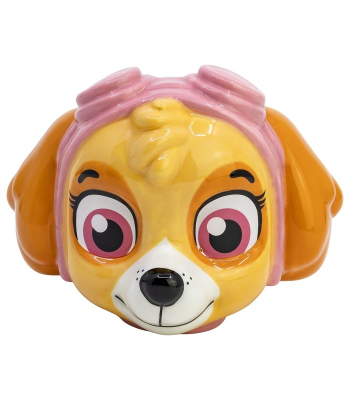 Caneca Cerâmica 3D 480 ML em Caixa Presente Patrulha Canina
