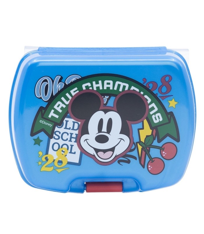 Mickey Mouse Sandwichera Snack True Champions