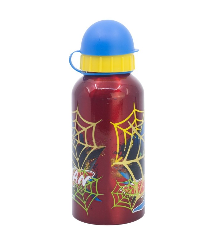 Botelha de Alumínio Pequena 400 ml Spider-Man