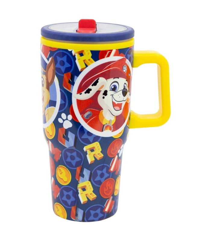 Caneca Cool Easy de Dupla Parede com Pitorro 640 ML Patrulha Canina