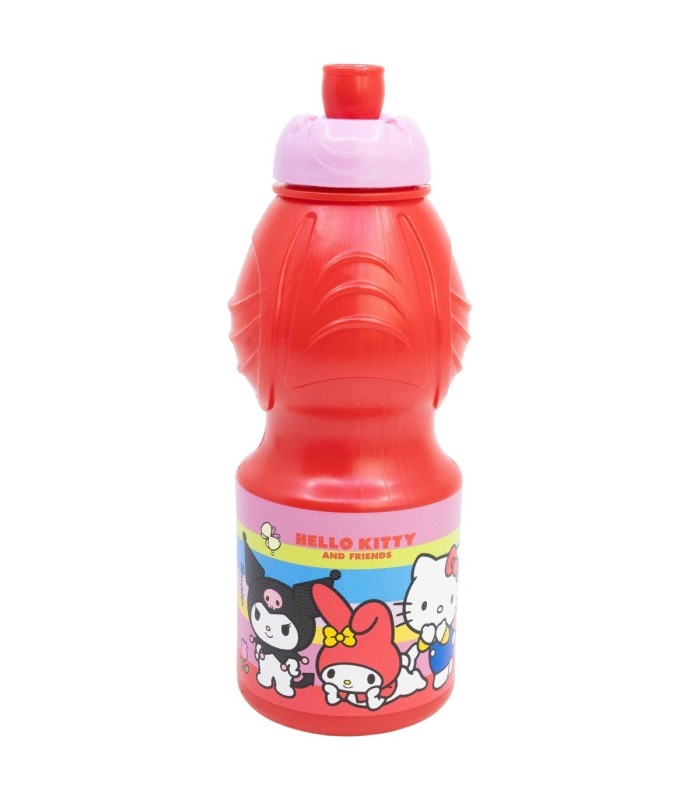Garrafa Sport 400 ml Hello Kitty e Amigos