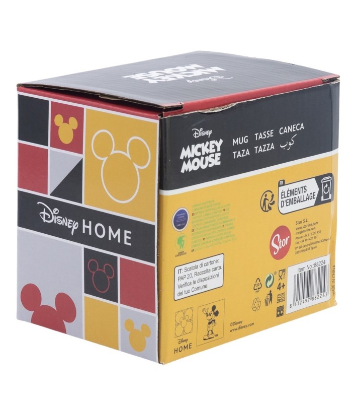 Caneca Cerâmica 325 ml Mickey Verdadeiros Campeões