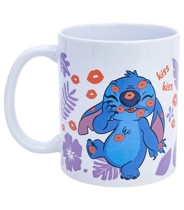 Caneca Cerâmica 325 ml em Caixa de Presente Stitch
