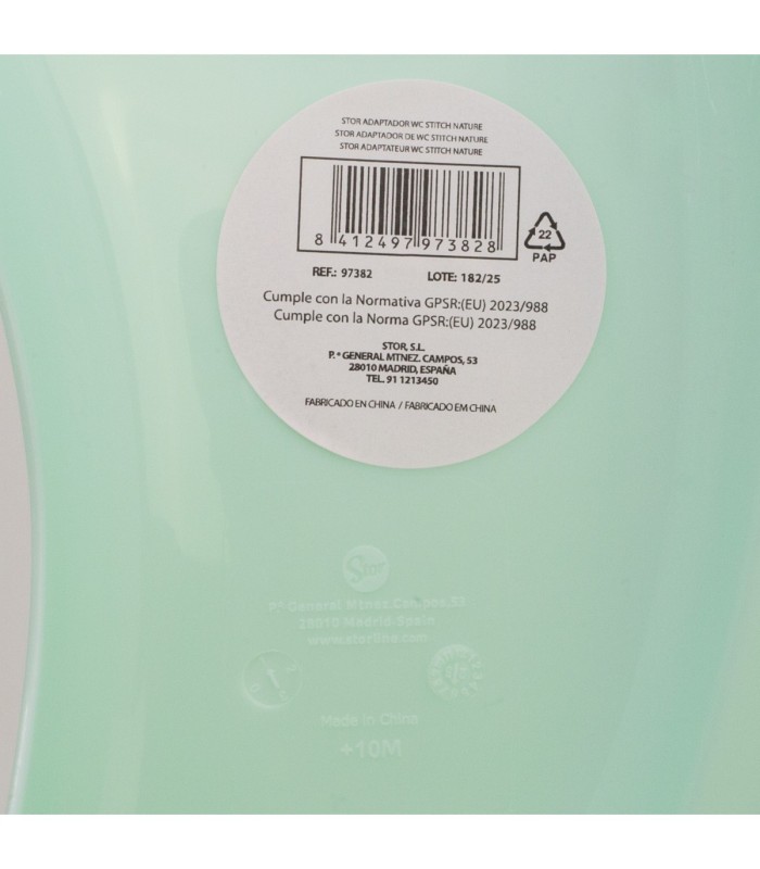 Adaptador de WC Stitch Nature para Crianças