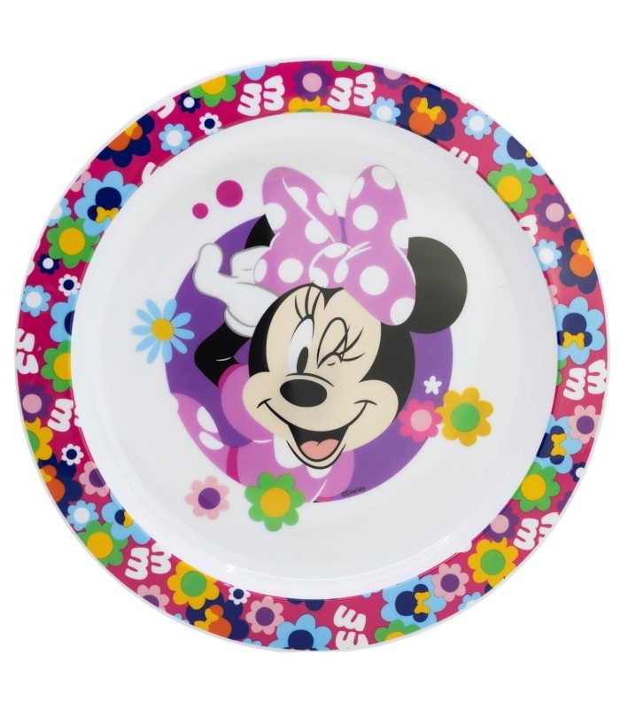 Prato Micro Minnie Mouse Bold Florals